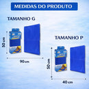Tapete Colchonete Gel Refrescante Gelado Pet Cachorro Gato