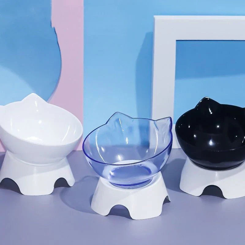 Comedouro e Bebedouro Elevado Ergonômico para Gatos